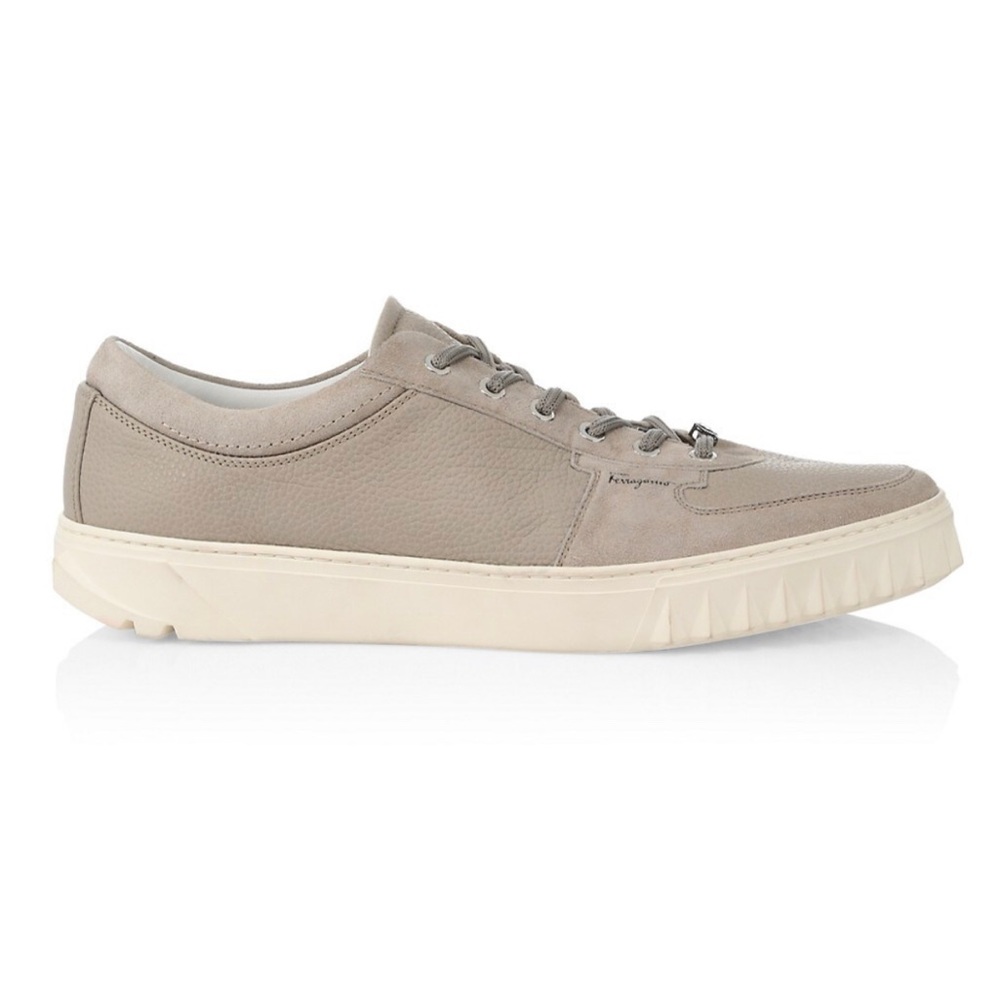 Ferragamo Scuby Leather Sneakers